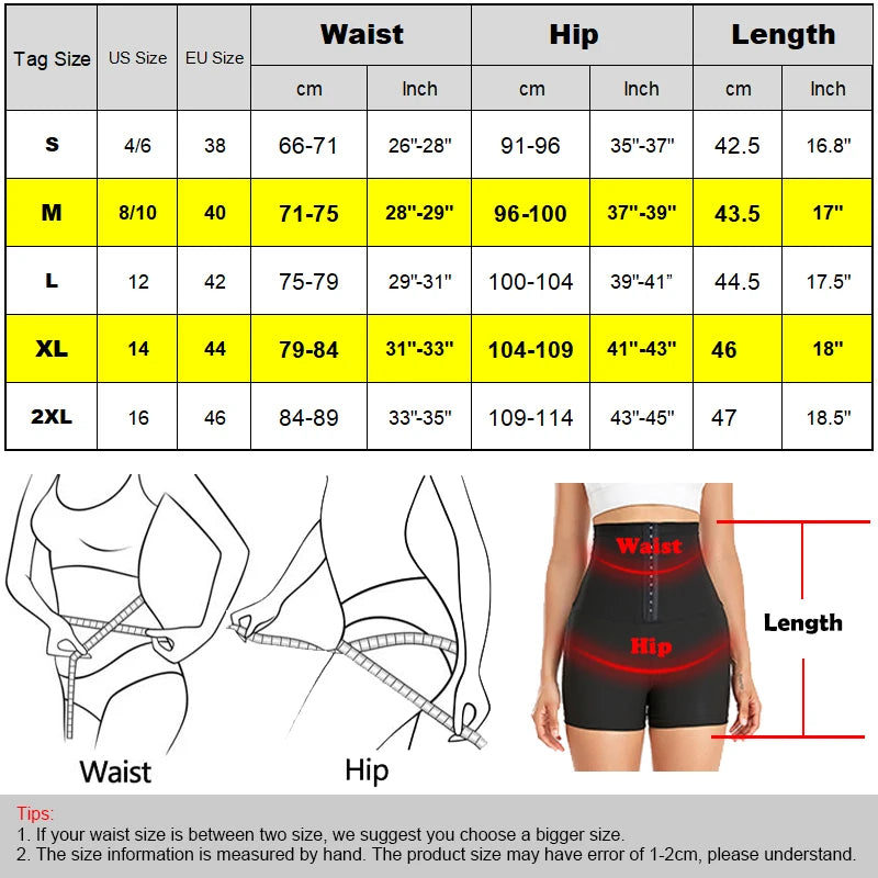 Hot Sweat Sauna Shapewear Shorts